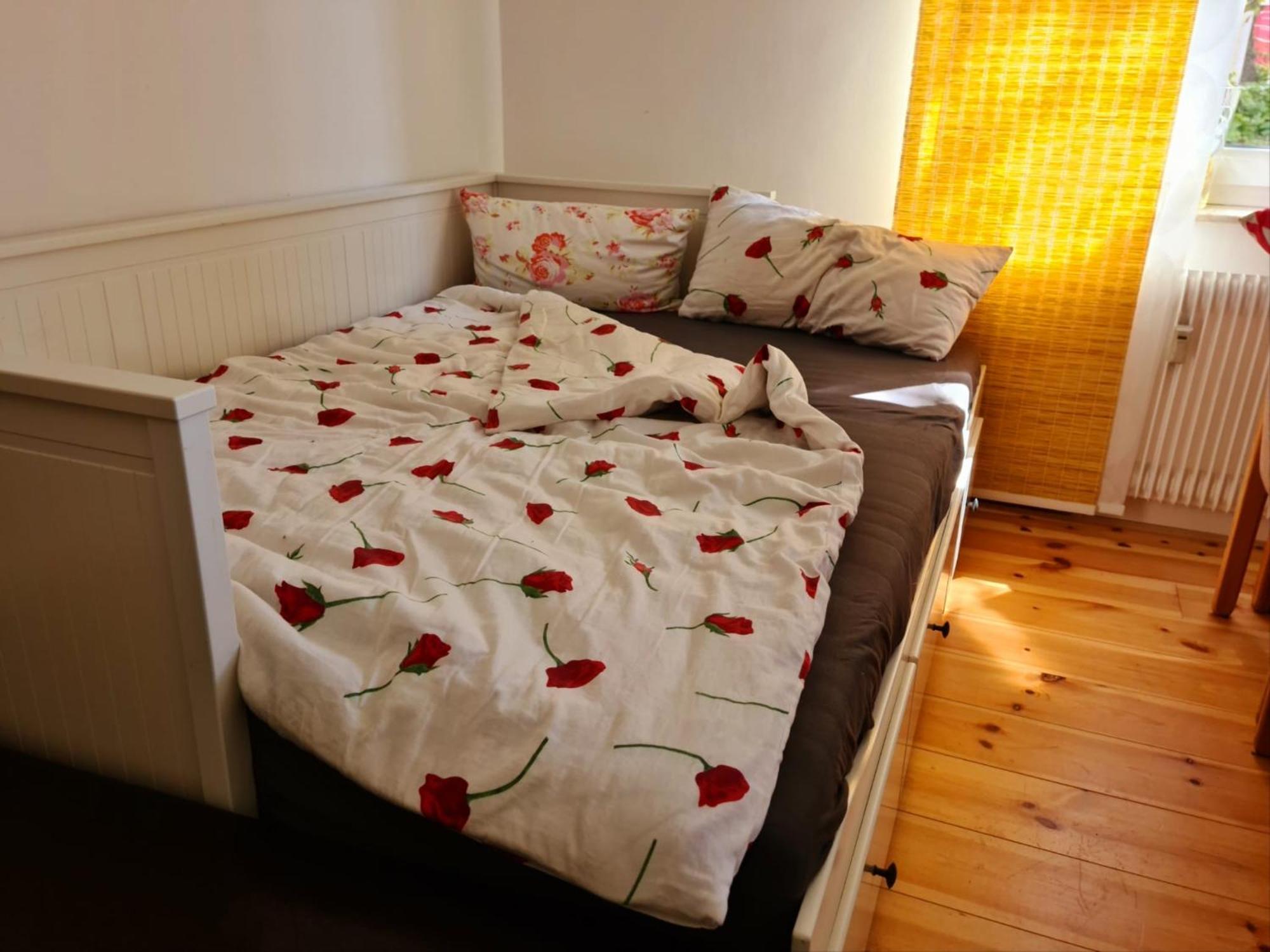 Nana-Eg-80M2 Sanierter Altbau-Parkplatz-Kleiner Garten-Wlan-Netflix-2Zimmer-Kueche-Dusche-Wanne-Waschmaschine 奥伯豪森 外观 照片